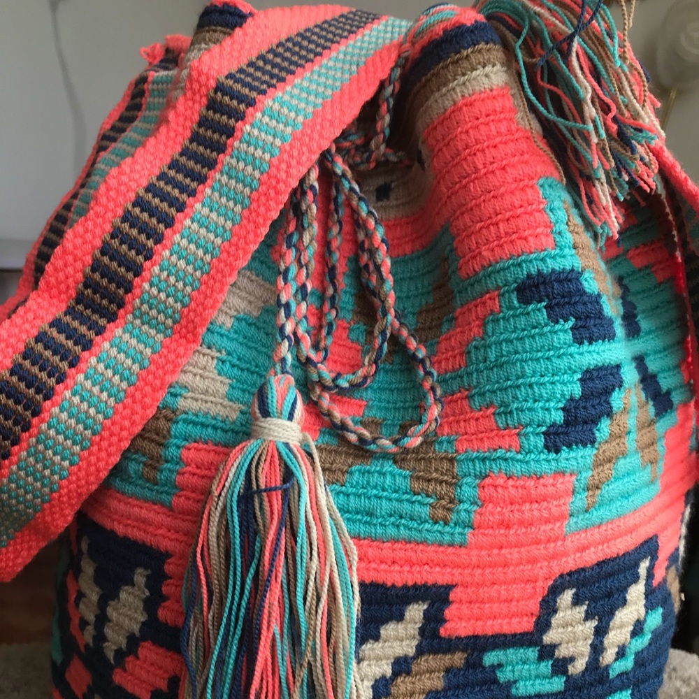 Mochila Original Wayuu Ref 03